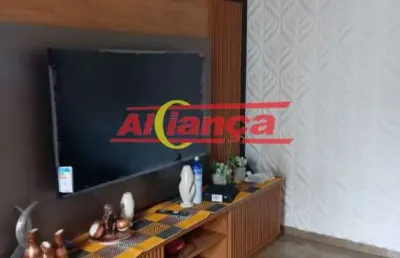 Apartamento com 2 quartos 1 vaga sacada 56 m² - jardim iporanga - guarulhos/sp