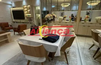 Lindo apartamento à venda com quartos sendo 3 suítes  190m² - jardim zaira