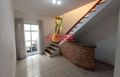 Sobrado para venda com 3 dormitórios e 3 vagas, 220 m2 - ponte grande