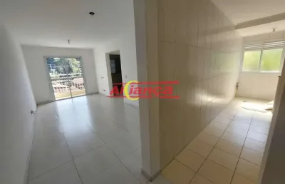 Apartamento c/62m²- torre única, seminovo, 2 quartos, sala c/sacada, 1 vaga, prédio c/ elevador.