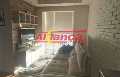 Apartamento à venda com 3 quartos, 1 suíte  jardim bela vista, guarulhos/sp