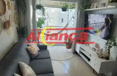 Apartamento à venda, 3 dormitórios (1suíte)- ponte grande - guarulhos/sp