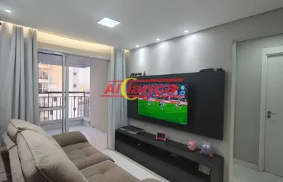 Apartamento à venda com 2 quartos (1 suíte), jardim aida guarulhos/sp