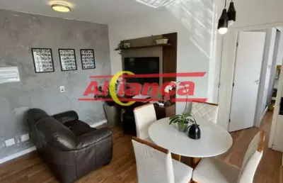 Apto no inova guarulhos - 2 dorms, vaga coberta e condominio com lazer