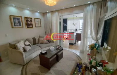Apto no cidade maia, 125 metros, 04 dorm, 02 suites, 02 vagas