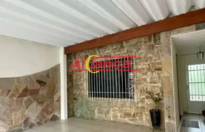 Sobrado a venda com 110m², 2 quartos e 2 vagas, ponte grande - guarulhos-gru/sp.