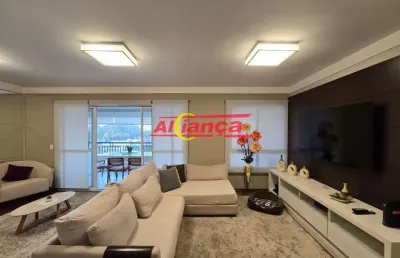 Apartamento 124m² mobiliado 3 dormitórios 2 vagas com depósito vila progresso guarulhos sp