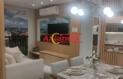 Apartamento no macedo- lançamento- 45,55 m2- 2 quartos, sacada, 1 vaga
