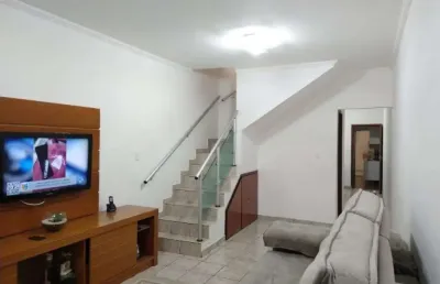Sobrado com 3 dormitórios à venda, 125 m² - parque continental ii - guarulhos/sp