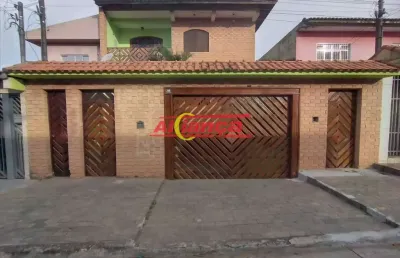Sobrado com 5 dormitórios a venda, com piscina - jardim bom clima - guarulhos/sp