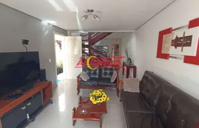 Sobrado com 3 quartos e 1 suíte  a venda, 125m² - jardim  santa clara - guarulhos