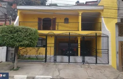 Sobrado 305m², 3 quartos com suítes, vila rio de janeiro - guarulhos/sp