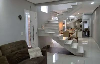 Sobrado com 3 dormitórios sendo 3 suites a venda, 240 m² parque renato maia - guarulhos/sp