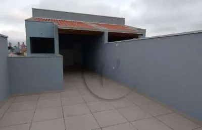 Cobertura com 2 dormitórios à venda, 100 m² por r$ 471.000,00 - parque das nações - santo andré/sp