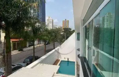 Sobrado, 200 m² - venda por r$ 3.499.000,00 ou aluguel por r$ 17.800,01/mês - jardim - santo andré/sp