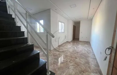 Cobertura, 106 m² - venda por r$ 460.000,00 ou aluguel por r$ 2.720,83/mês - vila linda - santo andré/sp