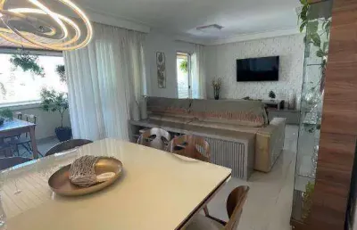 Apartamento com 3 dormitórios à venda, 128 m² por r$ 1.299.000 - centro - santo andré/sp
