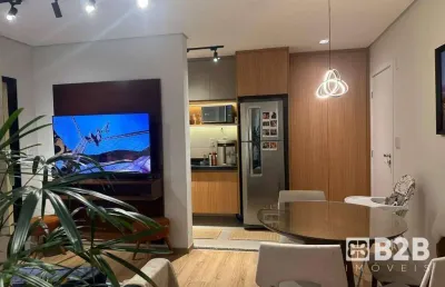 Apartamento com 3 dormitórios à venda, 70 m² por r$ 500.000,00 - hyde park residence - bauru/sp
