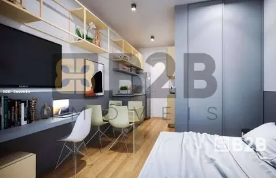 Apartamento com 1 dormitório à venda, 30 m² por r$ 298.500,00 - vila cidade universitária - bauru/sp