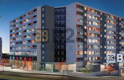 Apartamento com 2 dormitórios à venda, 45 m² por r$ 392.000,00 - fly residence - bauru/sp