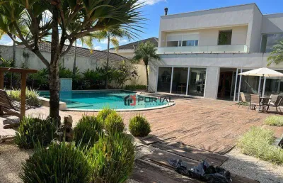 Casa com 5 dormitórios à venda, 980 m² por r$ 11.300.000,00 - granja viana - cotia/sp