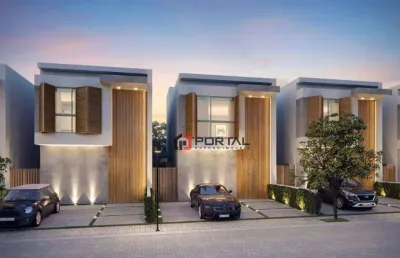 Casa com 3 dormitórios à venda, 151 m² por r$ 1.280.000,00 - granja viana - cotia/sp