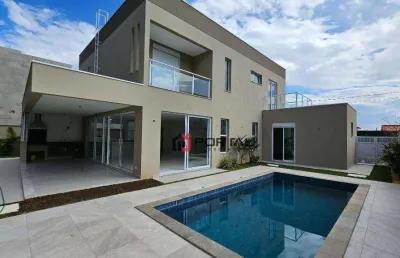 Casa com 4 dormitórios à venda, 355 m² por r$ 2.980.000,00 - granja viana - cotia/sp