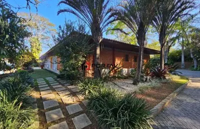 Casa em condomínio fechado com 4 quartos à venda na rua das granjas, 23, vila santo antônio, cotia por r$ 4.700.000