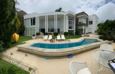Casa com 5 dormitórios à venda, 967 m² por r$ 9.000.000,00 - aldeia da serra - barueri/sp