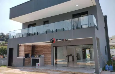 Casa com 4 dormitórios à venda, 429 m² por r$ 2.600.000,00 - granja viana - cotia/sp