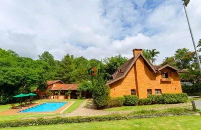 Casa com 7 dormitórios, 500 m² - venda por r$ 3.900.000,00 ou aluguel por r$ 23.080,00/mês - granja viana - cotia/sp