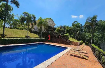 Casa com 5 dormitórios à venda, 929 m² por r$ 2.450.000,00 - granja viana - cotia/sp