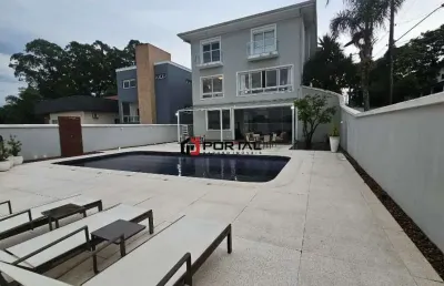 Casa em condomínio fechado com 4 quartos à venda na avenida estácio de sá, 1756, são paulo ii, cotia por r$ 3.300.000