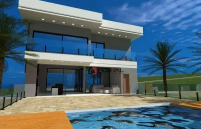 Casa com 4 dormitórios à venda, 540 m² por r$ 4.300.000 - granja viana - jandira/sp
