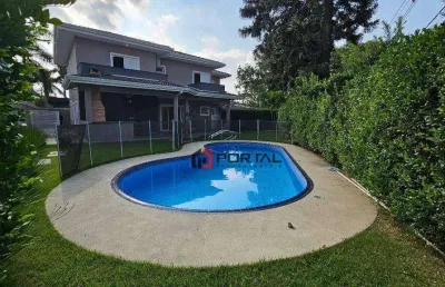 Casa com 4 dormitórios, 323 m² - venda por r$ 2.200.000,00 ou aluguel por r$ 16.132,08/mês - granja viana - carapicuíba/sp