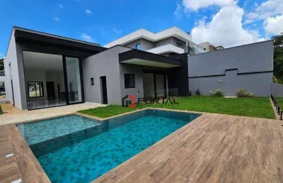 Casa com 3 dormitórios à venda, 250 m² por r$ 3.000.000,00 - granja viana - cotia/sp