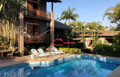 Casa com 4 dormitórios à venda, 450 m² por r$ 2.280.000,00 - granja viana - carapicuíba/sp