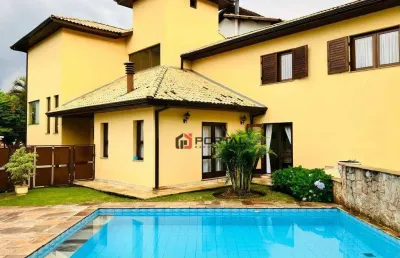 Casa com 4 dormitórios para alugar, 550 m² por r$ 12.000,00/mês - granja viana - cotia/sp