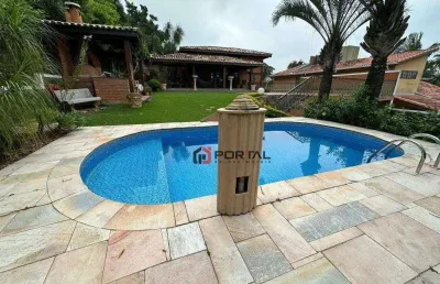 Casa com 4 dormitórios para alugar, 400 m² por r$ 17.050,00/mês - granja viana - cotia/sp