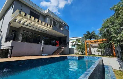 Casa com 4 dormitórios à venda, 575 m² por r$ 3.800.000,00 - granja viana - jandira/sp