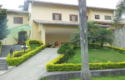 Casa com 4 dormitórios à venda, 489 m² por r$ 2.200.000,00 - granja viana - cotia/sp
