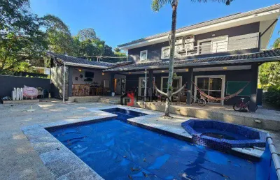 Casa com 4 dormitórios à venda, 357 m² por r$ 2.580.000,00 - granja viana - carapicuíba/sp