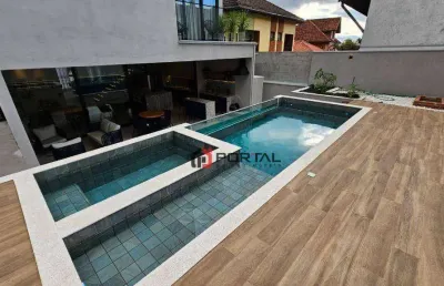 Casa com 4 dormitórios à venda, 360 m² por r$ 3.300.000,00 - granja viana - cotia/sp