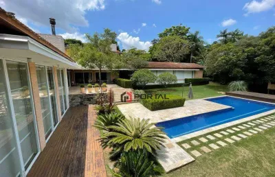 Casa com 4 dormitórios à venda, 808 m² por r$ 6.000.000,00 - granja viana - cotia/sp