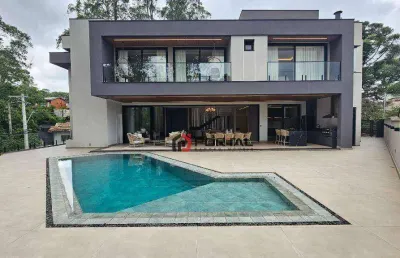 Casa com 4 dormitórios à venda, 724 m² por r$ 8.700.000,00 - granja viana - cotia/sp