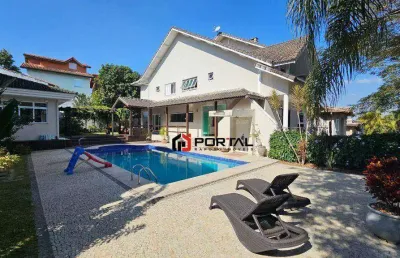 Casa com 4 dormitórios à venda, 470 m² por r$ 2.650.000,00 - granja viana - cotia/sp