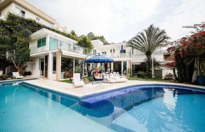 Casa com 4 dormitórios à venda, 450 m² por r$ 6.500.000,00 - granja viana - cotia/sp