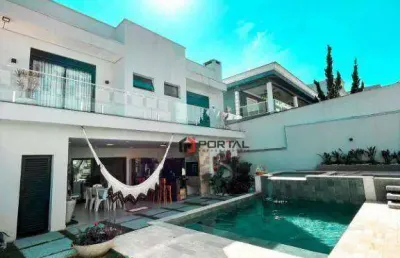 Casa com 3 dormitórios à venda, 312 m² por r$ 4.100.000,00 - itahyê - santana de parnaíba/sp