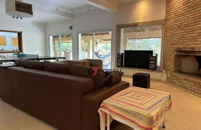 Casa com 5 dormitórios à venda, 600 m² por r$ 2.200.000,00 - granja viana - cotia/sp