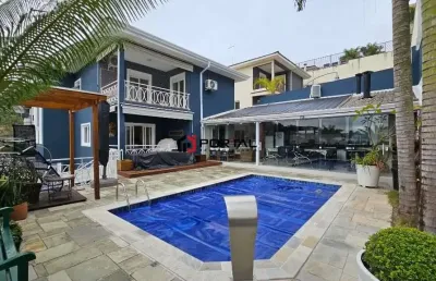 Casa em condomínio fechado com 4 quartos à venda na avenida estácio de sá, 1756, são paulo ii, cotia por r$ 4.200.000